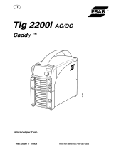 ESAB Tig 2200i AC/DC - Caddy Tig 2200i AC/DC Manuale utente