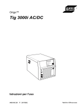 ESAB Tig 3000i AC/DC Manuale utente