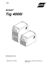ESAB Tig 4000i Manuale utente