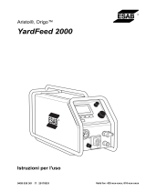 ESAB YardFeed 2000 Manuale utente
