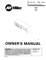 Miller SP-34 Manuale del proprietario