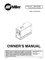 Miller BIG 30A DIESEL Manuale del proprietario
