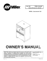 Miller SYNCROWAVE 350 Manuale del proprietario