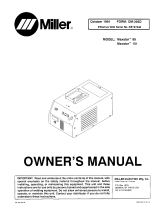 Miller MAXSTAR 151 Manuale del proprietario