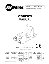 Miller S-64 WIRE FEEDER Manuale del proprietario