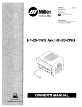 Miller HF-20-1WG Manuale del proprietario