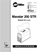 Miller Maxstar 200 STR Manuale del proprietario