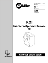 Miller ROI CE (REMOTE OPERATOR INTERFACE) Manuale del proprietario