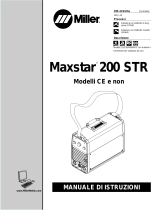 Miller Maxstar 200 STR Manuale del proprietario