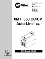 Miller XMT 350 CC/CV AUTO-LINE CE 907556002 Manuale del proprietario