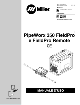 Miller PIPEWORX 350 FIELDPRO AND FIELDPRO REMOTE CE Manuale del proprietario