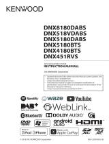Kenwood DNX 518V DABS Istruzioni per l'uso