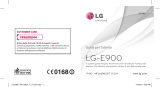 LG LGE900.ACZEBK Manuale utente