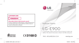 LG LGE900.AVDRBK Manuale utente