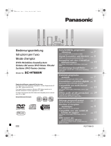 Panasonic SCHT885W Manuale del proprietario