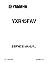 Yamaha Rhino 450 YXR45FAV Manuale utente