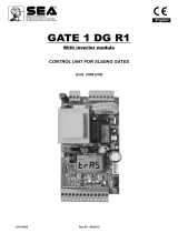 SEA Gate 1 DG R1 Manuale del proprietario