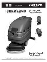 BETCO Foreman 26HD Manuale del proprietario