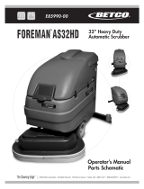 BETCO Foreman 26HD Manuale del proprietario