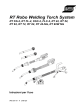 ESAB RT Robo Welding Torch System Manuale utente