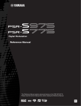 Yamaha PSR-S975 Manuale utente