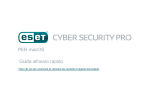 ESET Cyber Security Pro for macOS Guida Rapida