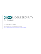 ESET Mobile Security for Android Guida utente