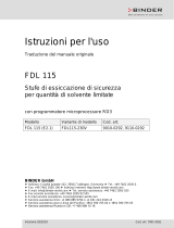 Binder FDL 115 Istruzioni per l'uso