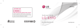 LG LGE510.APRTWH Manuale utente
