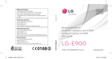 LG LGE900.AVD2BK Manuale utente