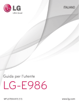 LG LGE986.ASWSWH Manuale utente