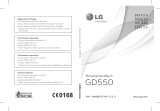 LG GD550 Manuale utente