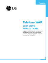 LG W7000 Manuale utente