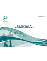 Motorola TimePort P7389i Manuale utente