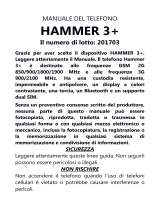 myPhone HAMMER 3+ Manuale utente
