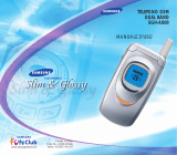 Samsung SGH-A800 Manuale utente