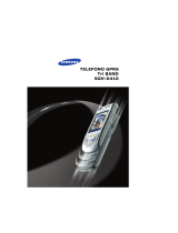 Samsung SGH-D410 Manuale utente