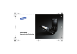 Samsung SGH-D820 Manuale utente