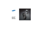 Samsung SGH-E250D Manuale utente