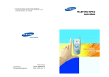 Samsung SGH-E600 Manuale utente