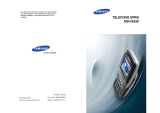 Samsung SGH-E630 Manuale utente