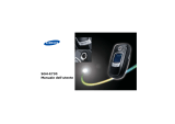Samsung SGH-E730 Manuale utente