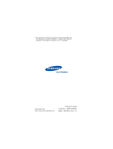 Samsung SGH-X460 Manuale utente
