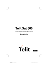 Telit Wireless Solutions Sat 600 Manuale utente