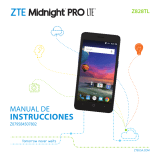 ZTE Midnight Pro LTE Manuale del proprietario