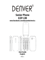 Denver GSP-130 Manuale utente