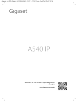 Gigaset A540 IP Manuale utente