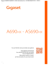 Gigaset A690HX Manuale del proprietario
