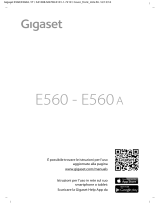 Gigaset E560 Manuale utente