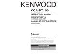 JVC Kenwood KCA-BT100 Manuale utente